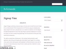 Sites similar to reformanda.wordpress.com
