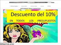 Sites similar to reformas-pisos-zaragoza.es