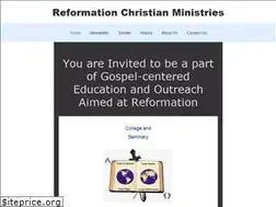 Sites similar to reformation.edu