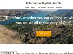 Sites similar to reformationbaptistchurch.com