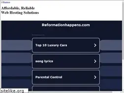 Sites similar to reformationhappens.com
