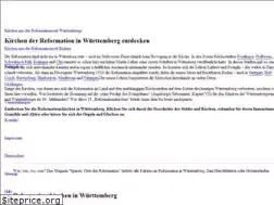 Sites similar to reformationskirchen-wuerttemberg.de