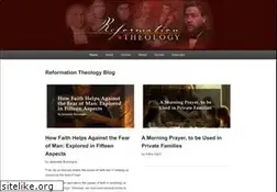 Sites similar to reformationtheology.com