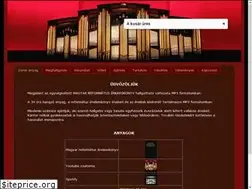 Sites similar to reformatusenekek.com