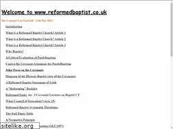 Sites similar to reformedbaptist.co.uk