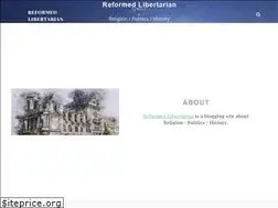 Sites similar to reformedlibertarian.com