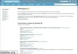 Sites similar to reformedperspectives.org