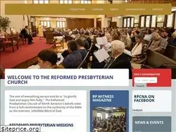 Sites similar to reformedpresbyterian.org