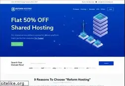 Sites similar to reformhosting.com