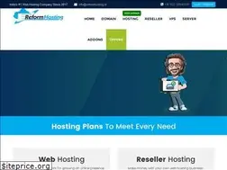 Sites similar to reformhosting.in