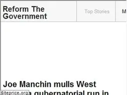 Sites similar to reformthegovernment.com