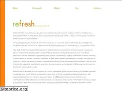 Sites similar to refreshmarketresearch.com