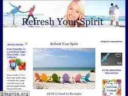 Sites similar to refreshmyspirit.com