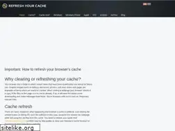Sites similar to refreshyourcache.com