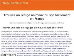 Sites similar to refuge-animaux.com