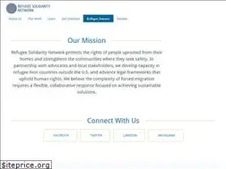 Sites similar to refugeesolidaritynetwork.org