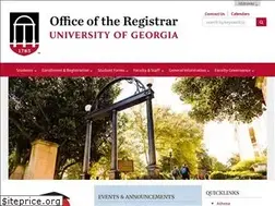 Sites similar to reg.uga.edu