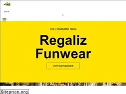 Sites similar to regalizfunwear.es