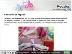 Sites similar to regalos.org.es