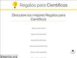 Sites similar to regalosparacientificos.com