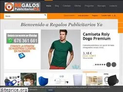 Sites similar to regalospublicitariosya.com