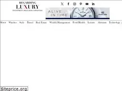 Sites similar to regardingluxury.com