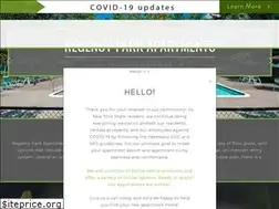 Sites similar to regencyparkapartments.com