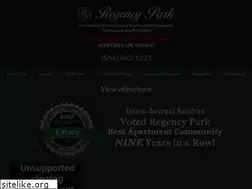 Sites similar to regencyparkgreenwood.com