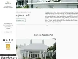 Sites similar to regencyparkverobeach.com