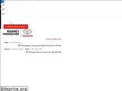 Sites similar to regencytoyota.com