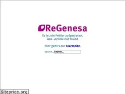 Sites similar to regenesa.de