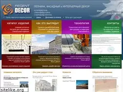 Sites similar to regent-decor.ru