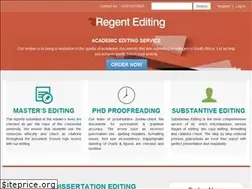 Sites similar to regentediting.co.za