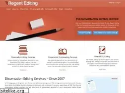 Sites similar to regentediting.com