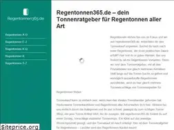 Sites similar to regentonnen365.de