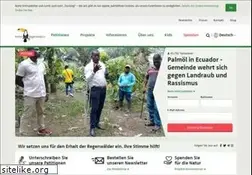 Sites similar to regenwald.org