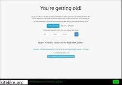 Sites similar to regettingold.com