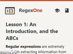Sites similar to regexone.com