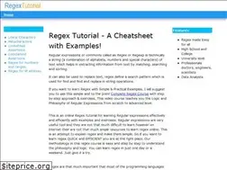Sites similar to regextutorial.org
