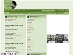 Sites similar to reggaelyrics.info