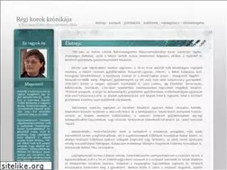 Sites similar to regikorok.hu