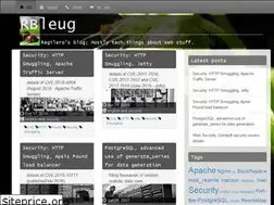 Sites similar to regilero.github.io