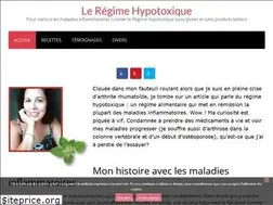Sites similar to regimehypotoxique.com