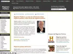 Sites similar to regimenpolitico.com
