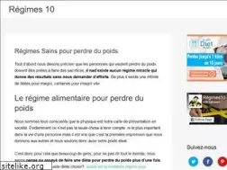 Sites similar to regimes10.com