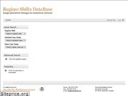 Sites similar to regimeshifts.org