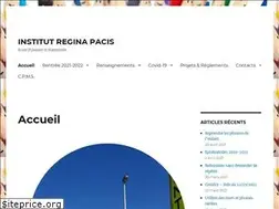 Sites similar to regina-pacis.net