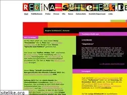 Sites similar to regina-schleheck.de