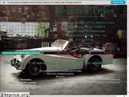 Sites similar to reginastitles.com