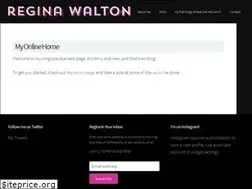 Sites similar to reginawalton.com